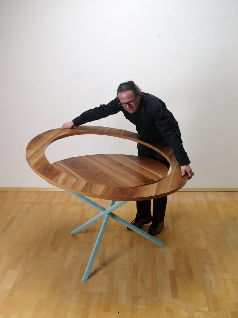 furniture design dining table veneered walnut designer furniture with frame xoo3x3 from furniture designer design by f maurer 2