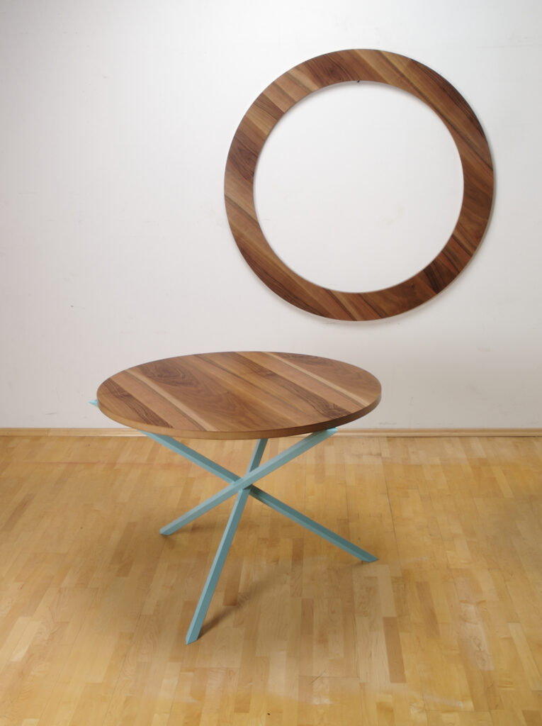 furniture design dining table veneered walnut designer furniture with frame xoo3x3 from furniture designer design by f maurer 6