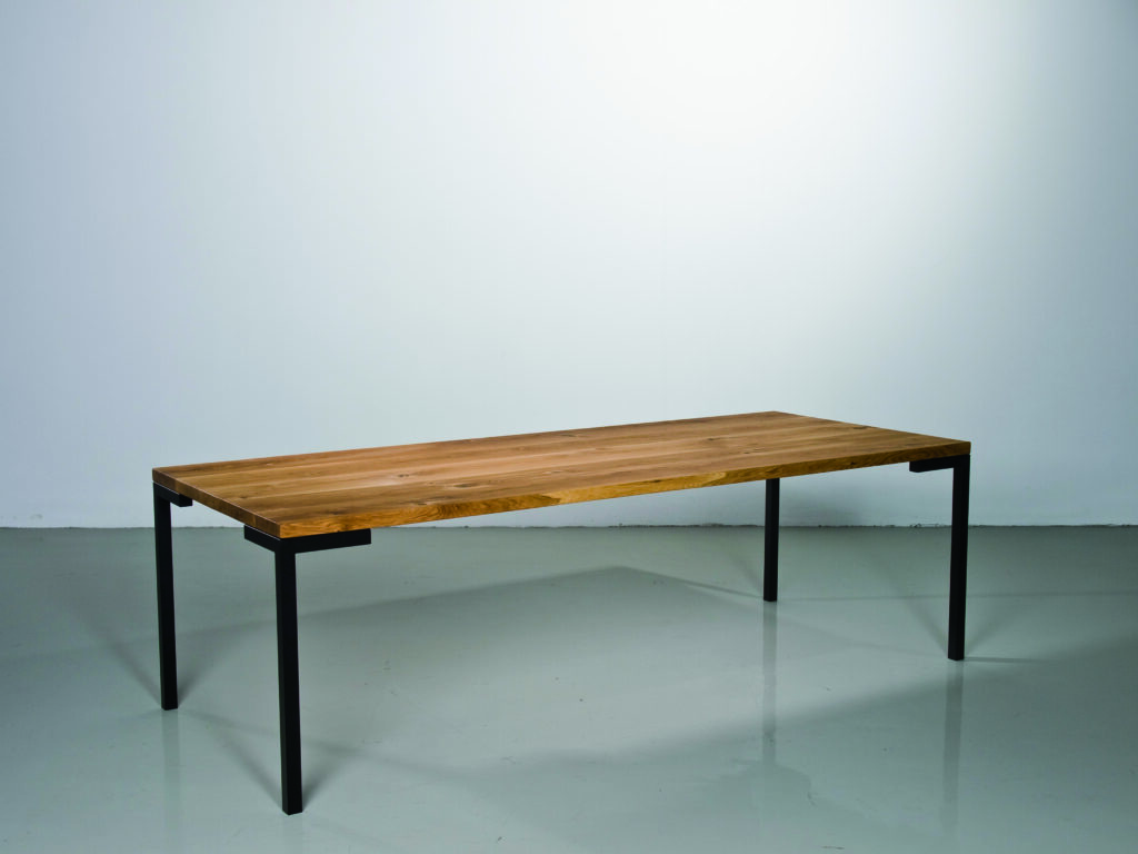 furniture design dining table multitree masiv wood oak straight designer furniture with frame y4x4 design by f maurer