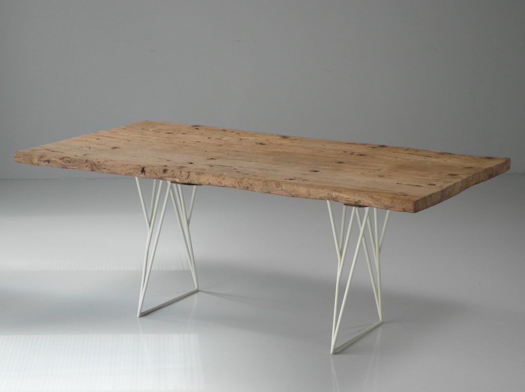 furniture design dining table reclaimed wood solid wood elm masterpiece frame d light design furniture by f maurer