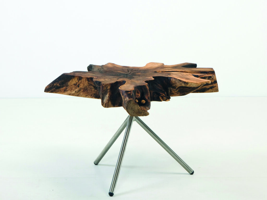 furniture design sofa coffee table carl wood walnut trunk natural edge designer furniture frame niro furniture designer by f maurer