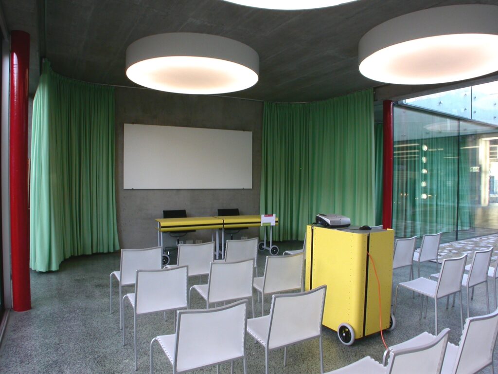 interior design interieur designer office multifunktionsraum mit medien tower von produkt designer f maurer 1