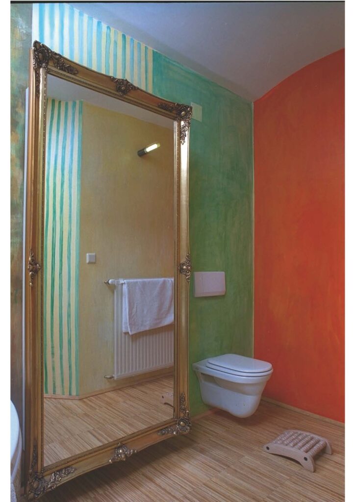 interior design interior designer apartment mirror furniture with baroque frame glass washbasin by product designer f maurer 2