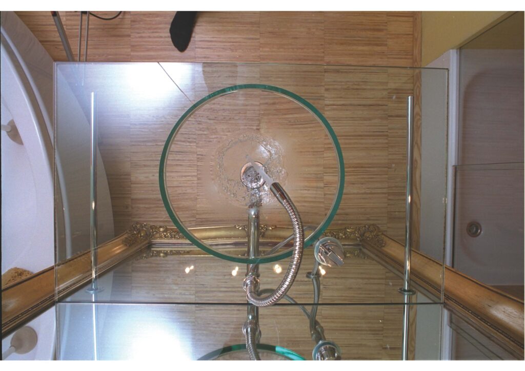interior design interior designer apartment mirror furniture with baroque frame glass washbasin by product designer f maurer 6