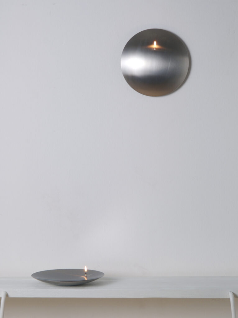 product design design awards tableware gift fire oil lamp stainless steel niro cult object designed for mono concave and convex burning