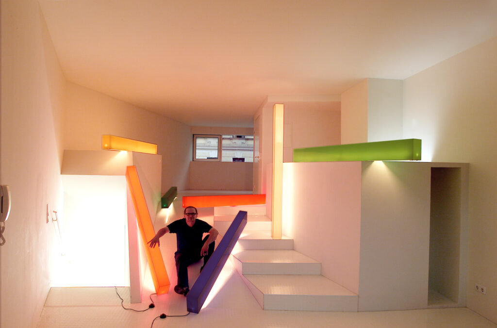 product design interior licht leuchte designleuchte farbkubus aus acryl fuer artificial stehleuchte farbsaeule2 1