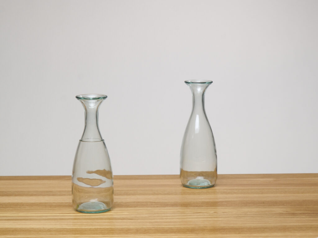 product design tableware geschenk glas blumen vasen kerzenhalter aus flaschen für designgalerie vasenset4 1