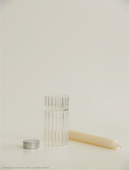 product design tableware vase gift homage to josef hoffmann art nouveau candlestick candleholder tealight josefine empty