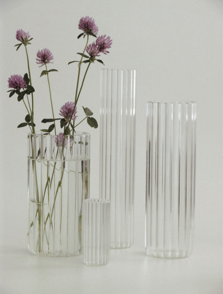 product design tableware vase gift tribute to josef hoffmann art nouveau vase set josef with flowers 1